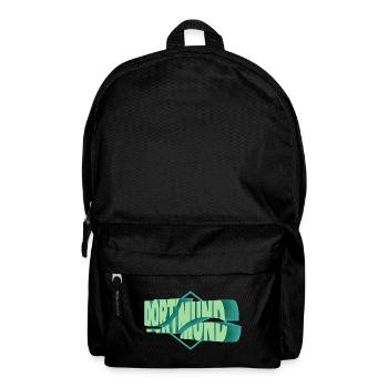 Dortmund Deutschland Stadt 3D Schrift Skyline - Rucksack - Schwarz - Vorne