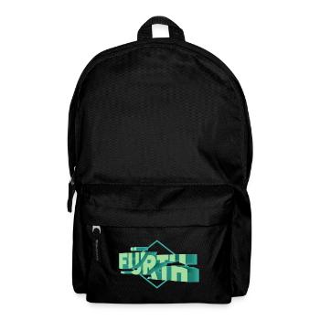 Fürth Deutschland Stadt 3D Schrift Skyline - Rucksack - Schwarz - Vorne