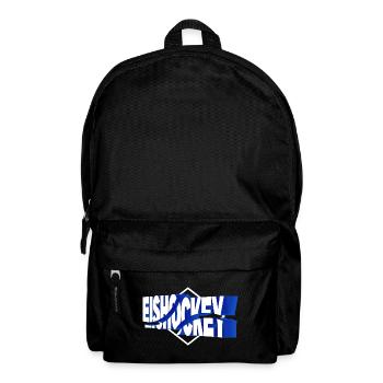 Eishockey Sport 3D Schrift Vintage Retro - Backpack - black - Front