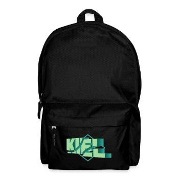 Kiel Deutschland Stadt 3D Schrift Skyline - Rucksack - Schwarz - Vorne