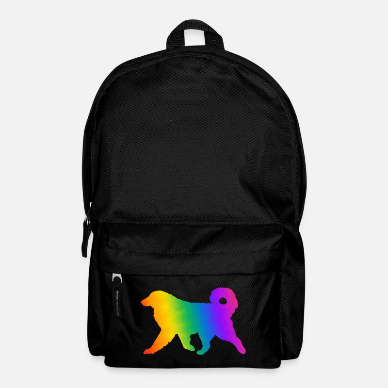 Pyrenean mountain dog, fully customizable as desired - Backpack - black