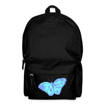 Schmetterling - Rucksack - Schwarz - Vorne
