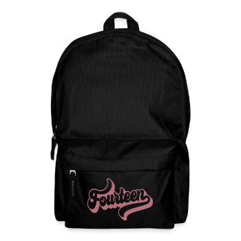 Fourteen 14th Birthday For Girls 14 Years Old - Backpack - black - Front
