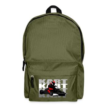 Kart - Rucksack - Olivgrün - Vorne