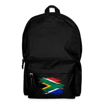 South Africa flag used - Backpack - black - Front