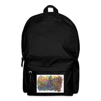 240628 02 - Rucksack - Schwarz - Vorne