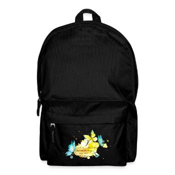 Butterflies.Effects of every little action - Backpack - black - Front