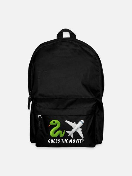Errate den Film Lustig Humorvoll - Rucksack - Schwarz