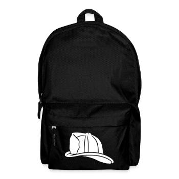 Firefighter Helmet Vintage Firefighter - Backpack - black - Front