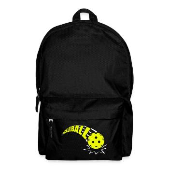 Pickleball lustiges Pickleball Spieler - Rucksack - Schwarz - Vorne