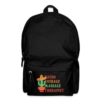 Nicht-nacho Durchschnittsmasseur - Rucksack - Schwarz - Vorne