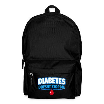 Blutzucker-insulin-unterstützung Typ Eins Stolz - Rucksack - Schwarz - Vorne