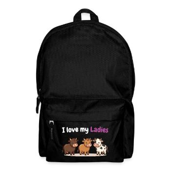 Farm Humor Shirt for Farmers - Backpack - black - Front