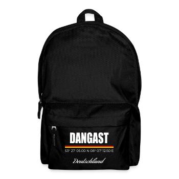Dangast - Rucksack - Schwarz - Vorne