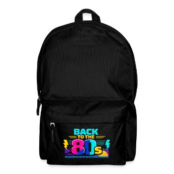 Back to the 80s Neon - Backpack - black - Front