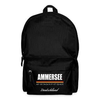 Ammersee - Rucksack - Schwarz - Vorne