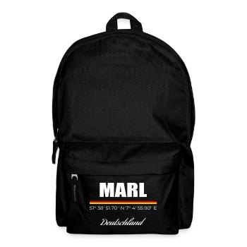 Marl - Rucksack - Schwarz - Vorne