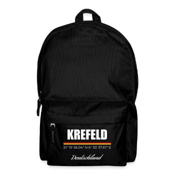 Krefeld - Rucksack - Schwarz - Vorne