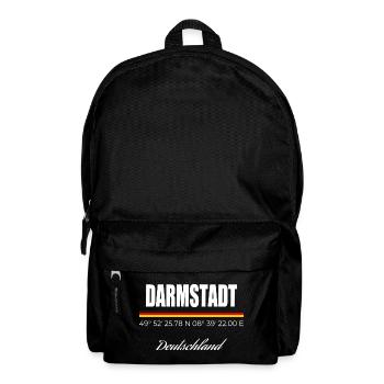 Darmstadt - Rucksack - Schwarz - Vorne