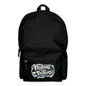 Fribourg pour toujours - Rucksack - Schwarz - Vorne
