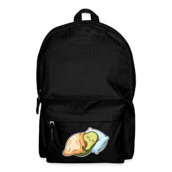 Avocat endormi - Sac à dos - noir - Devant