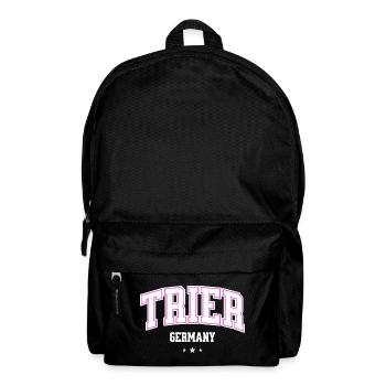 Trier Germany College Lettering Statement - Backpack - black - Front