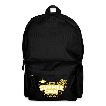 The Summer Crew: Sun Palm & Waves - Backpack - black - Front