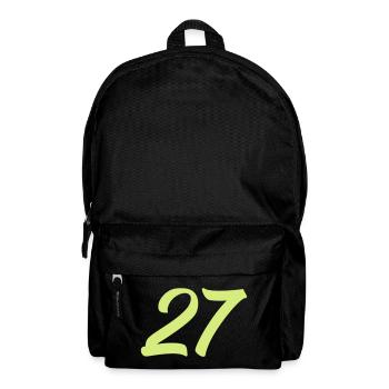 27- - Backpack - black - Front
