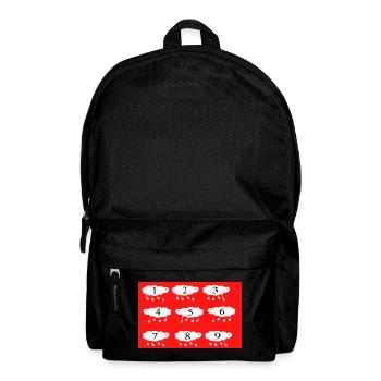 Counting sheep - Backpack - black - Front