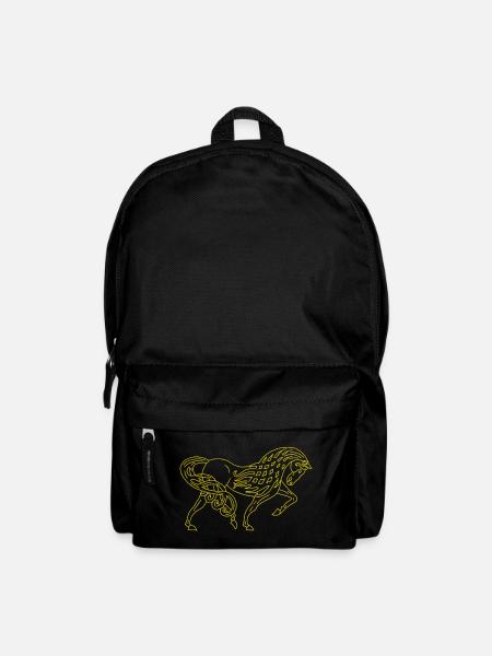 Keltisches Pferd - Rucksack - Schwarz