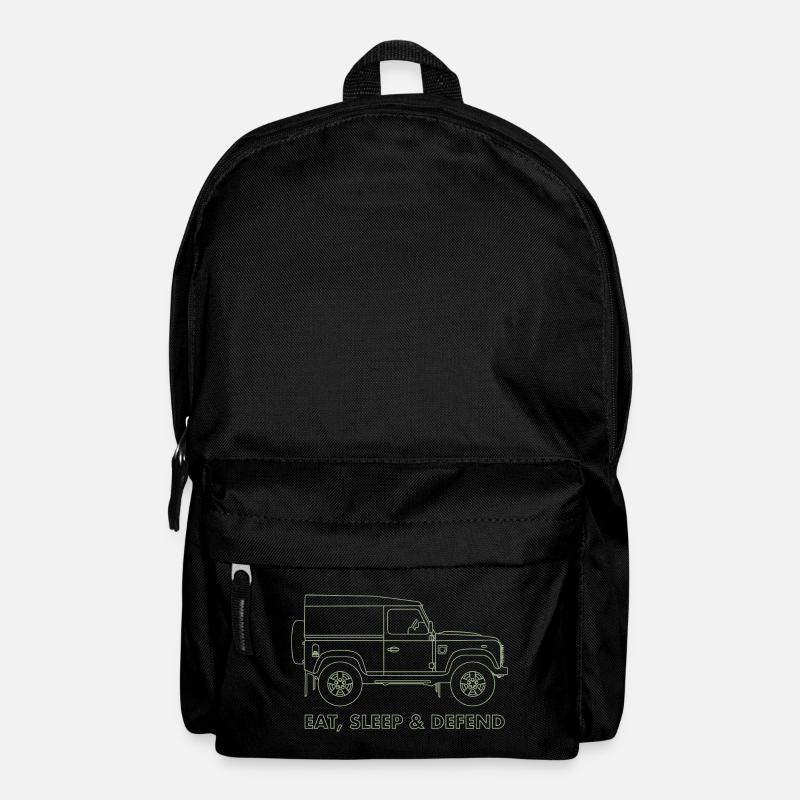 Eat Sleep Defend - Rucksack - Schwarz