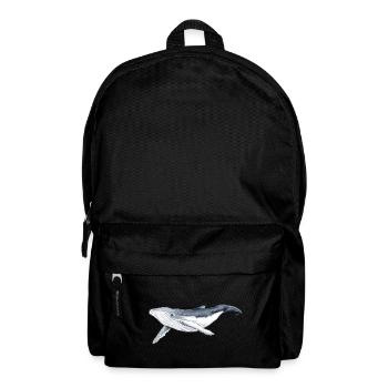 Baby-Buckelwal – Baleine - Rucksack - Schwarz - Vorne