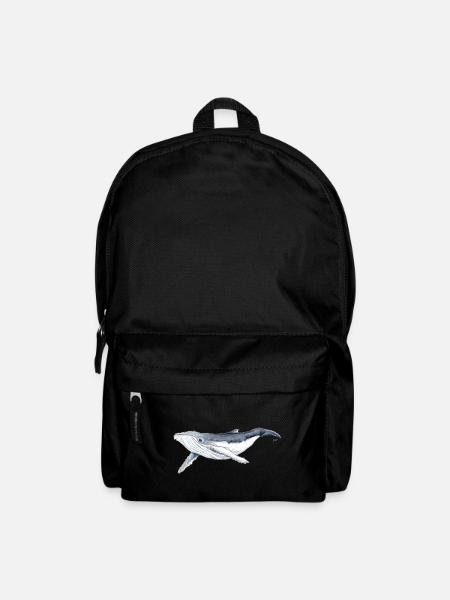 Baby-Buckelwal – Baleine - Rucksack - Schwarz