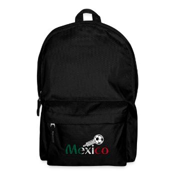 Fußball - Mexico - Rucksack - Schwarz - Vorne