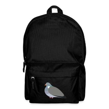Wood Pigeon Friend - Rucksack - Schwarz - Vorne