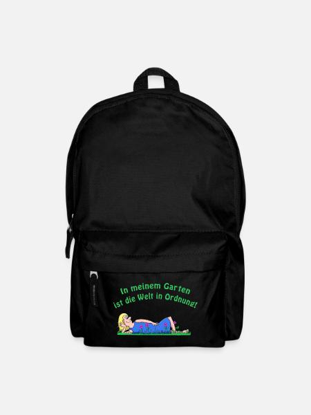 Mon jardin - Sac à dos - noir
