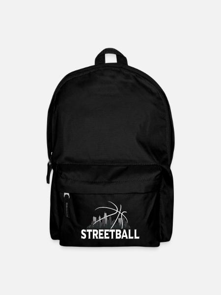 Streetball Skyline - Street basketball - Backpack - black