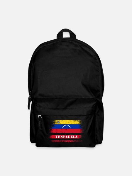 Venezuela Vintage Flagge - Rucksack - Schwarz