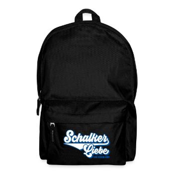 Schalker Liebe | Gelsenkirchen Schalke Geschenk - Rucksack - Schwarz - Vorne