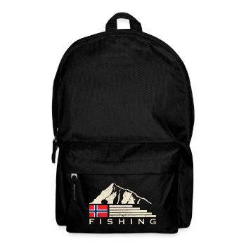 Norvège Pêche à la ligne Pêche - Sac à dos - noir - Devant