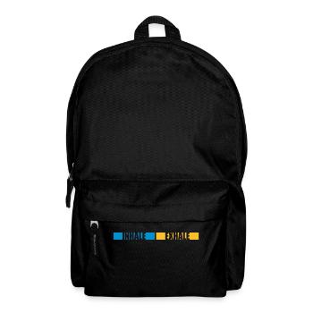 Inspirez expirez Yoga citation - Sac à dos - noir - Devant