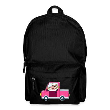 Cow Car - Backpack - black - Front