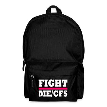 Me/cfs - fight me/cfs - Rucksack - Schwarz - Vorne