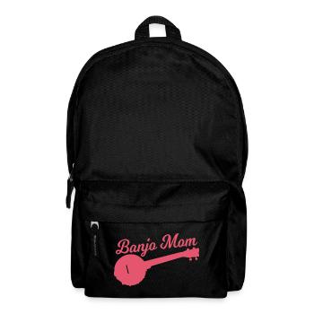 Banjo Player Mother - Backpack - black - Front