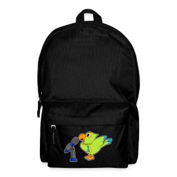 Parrot Singer Microphone Singing - Backpack - black - Front