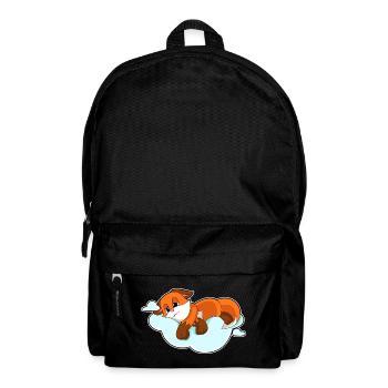 Fuchs Wolken - Rucksack - Schwarz - Vorne