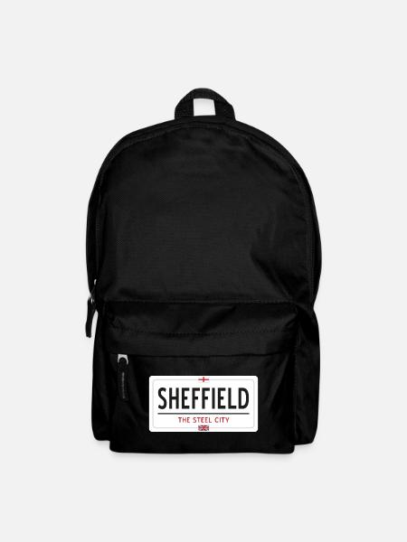 Sheffield town sign - Backpack - black