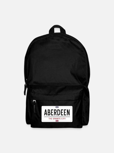 Aberdeen town sign - Backpack - black