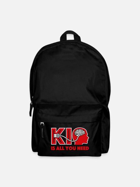 KI ist alles was du brauchst - Rucksack - Schwarz