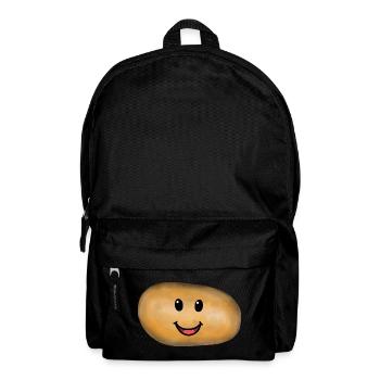 Kartoffel Gemüse Kartoffeln - Rucksack - Schwarz - Vorne